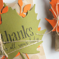 Leaf Gift Boxes - detail