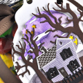 Spooky House Tag detail