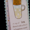 tea time door hanger