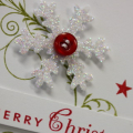 Merry Christmas Card Closeup