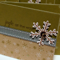 Jingle all the Way Snowflake Card