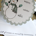 Holiday Ornament Punch Card