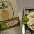 First fruits nugget tin with matching card