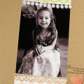 Hana's Birthday Scrapbook Page