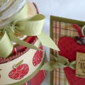 Teacher's Apple Candle, Card, and Cookie set