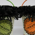Halloween buckets to carry several Treat Containers