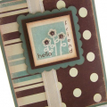 Vintage Hello Friend Card