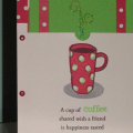 Coffee Gift Card Holder