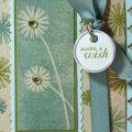 My mom's birthday card :) (I'm kind of addicted to this color combo!)

Stamps: PTI Text Boxes, Mixed Messages, Martha Stewart background image
Paper: PTI Ripe Avocado, Aqua Mist, Kraft
Ink:...