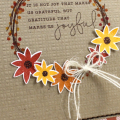 Joyful Autumn Wreath Card