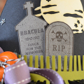 Haunted Headstones Witch Hat