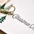 O Christmas Tree Card Detail