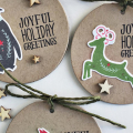 Quick & Easy Holiday Folk Tags