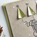 Paper Trees Card - detail