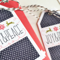 Joy & Peace Tags - detail