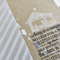 Away in a Manger Card - detail