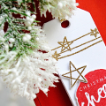 Wet Paint Holiday Tags