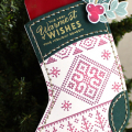 Fair Isle Stitched Stocking