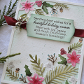 Winter Floral Cutting Plate
