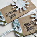 Merry & Bright Tags - detail