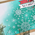 Let it Snow Card - detail