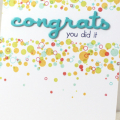 Confetti Congrats Card