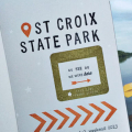 St. Croix State Park Scrapbook Page - detail
