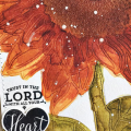 Trust in the Lord Sympathy Card