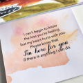 Trust in the Lord Sympathy Card - inside