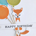 Happy Birthday Fox Card