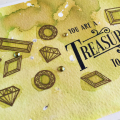 You Are a Treasure Card - detail