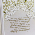 Wooded Anniversary Card