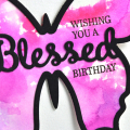 Blessed Birthday detail