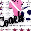 Coach Thank You Shaker Card