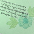Happy New Baby Card - inside