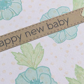 Happy New Baby Card - detail