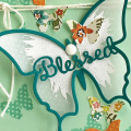 STAMPS: Enclosed: Butterfly
INK: Aqua Mist
PAPER: Mint Julep cardstock, patterned paper - Farmhouse by Crate Paper, vellum
DIES: Cover Plate: Bitty Butterflies, Enclosed: Butterfly
OTHER:...