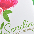 Note of Thanks detail