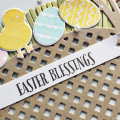 Easter Basket Blessings Card - detail