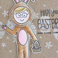 Happy Easter Bunny Card