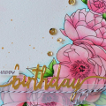 Watercolor Peony Birthday