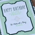 Happy St. Patrick's Day Birthday, Detail