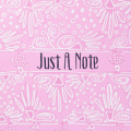 Supplies

Stamps: Splits: Just a Note

Ink: Lovely Lady, True Black

Cardstock: Lovely Lady

Other: white gel pen (Uniball)