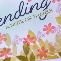 Note of Thanks, Detail