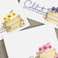 Floral Birthday Cake Set