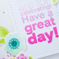 Supplies

*All supplies are available at Papertrey Ink, unless otherwise noted.

Stamps: Ombre Sentiments: Birthday, Color Pop Florals

Ink: Sweet Blush, Lovely Lady, Hibiscus Burst,...