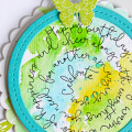 Birthday Swirls Tag