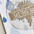 Get Well Soon Card - detail