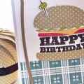 Happy Birthday Burger Card