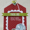 Thank You Teacher Tag